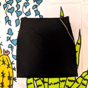 WESC black mini skirt